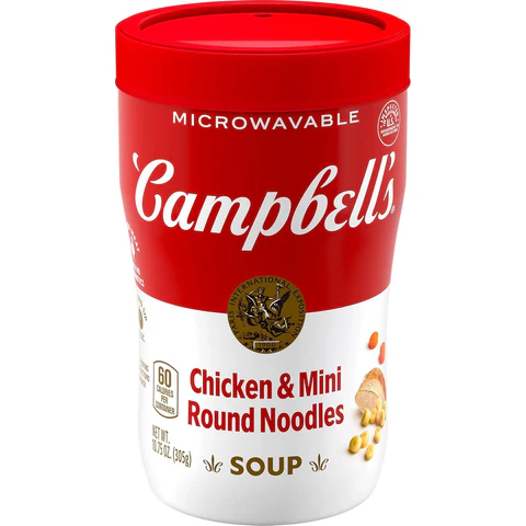 Chicken & Mini Round Noodle Sipping Soup